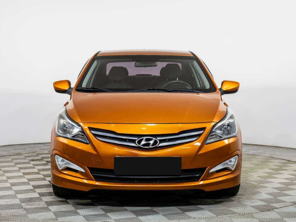 Hyundai Solaris с пробегом — 2014 год. Посмотреть фото