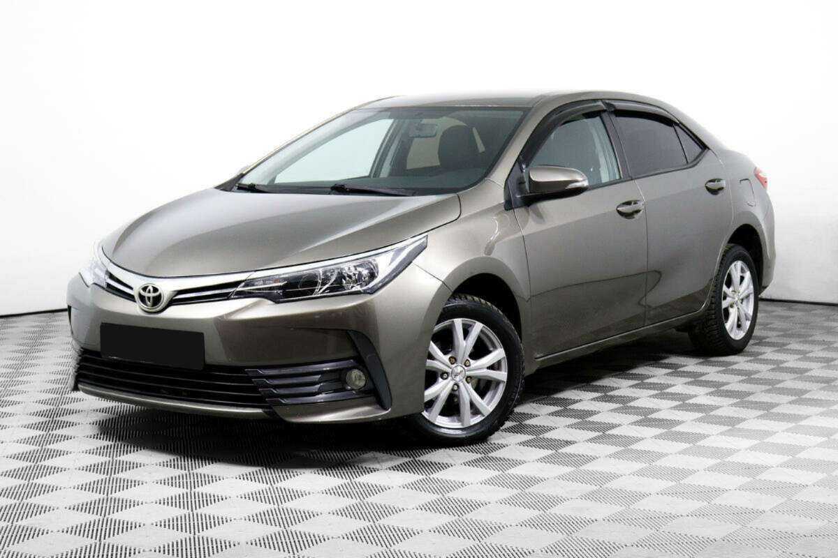 Toyota Corolla с пробегом — 2017 год. Фото: #0