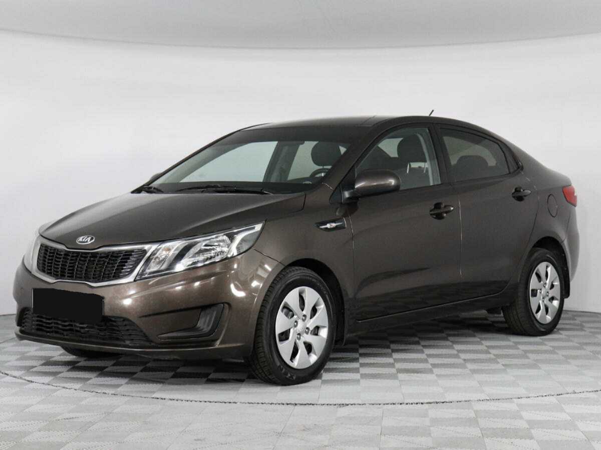 Kia Rio с пробегом — 2014 год. Посмотреть фото