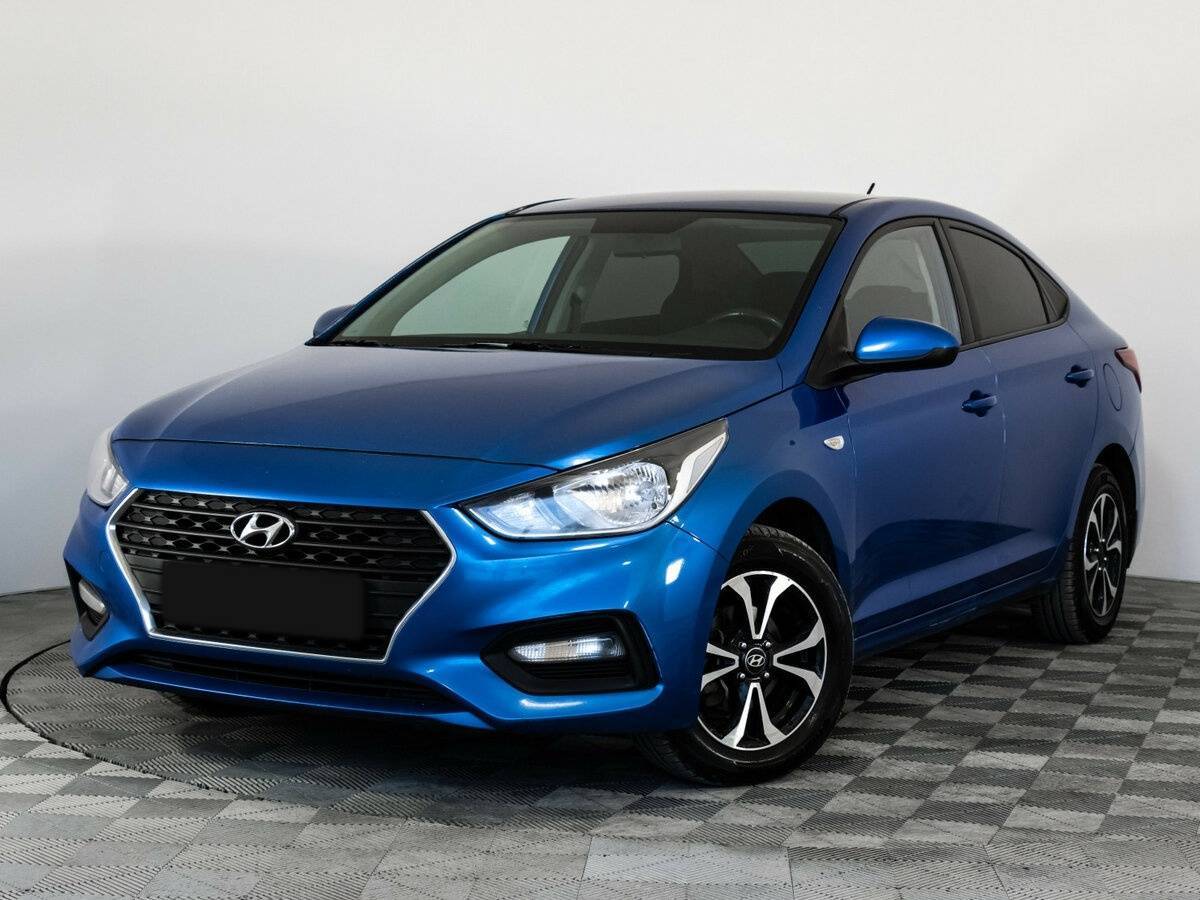 Hyundai Solaris с пробегом — 2018 год. Посмотреть фото