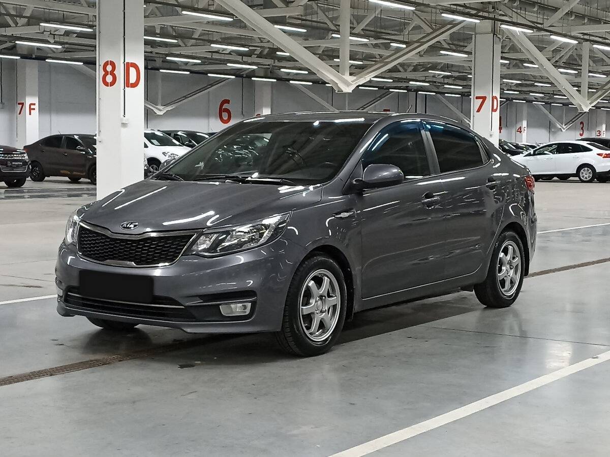 Kia Rio с пробегом — 2016 год. Фото: #0