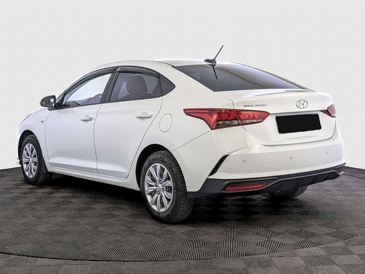 Hyundai Solaris с пробегом — 2020 год. Фото: #6