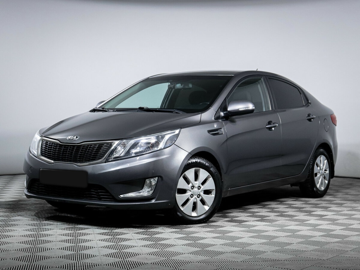 Kia Rio с пробегом — 2013 год. Посмотреть фото