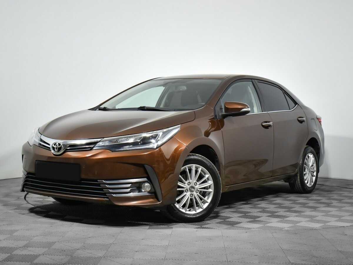 Toyota Corolla с пробегом — 2016 год. Посмотреть фото