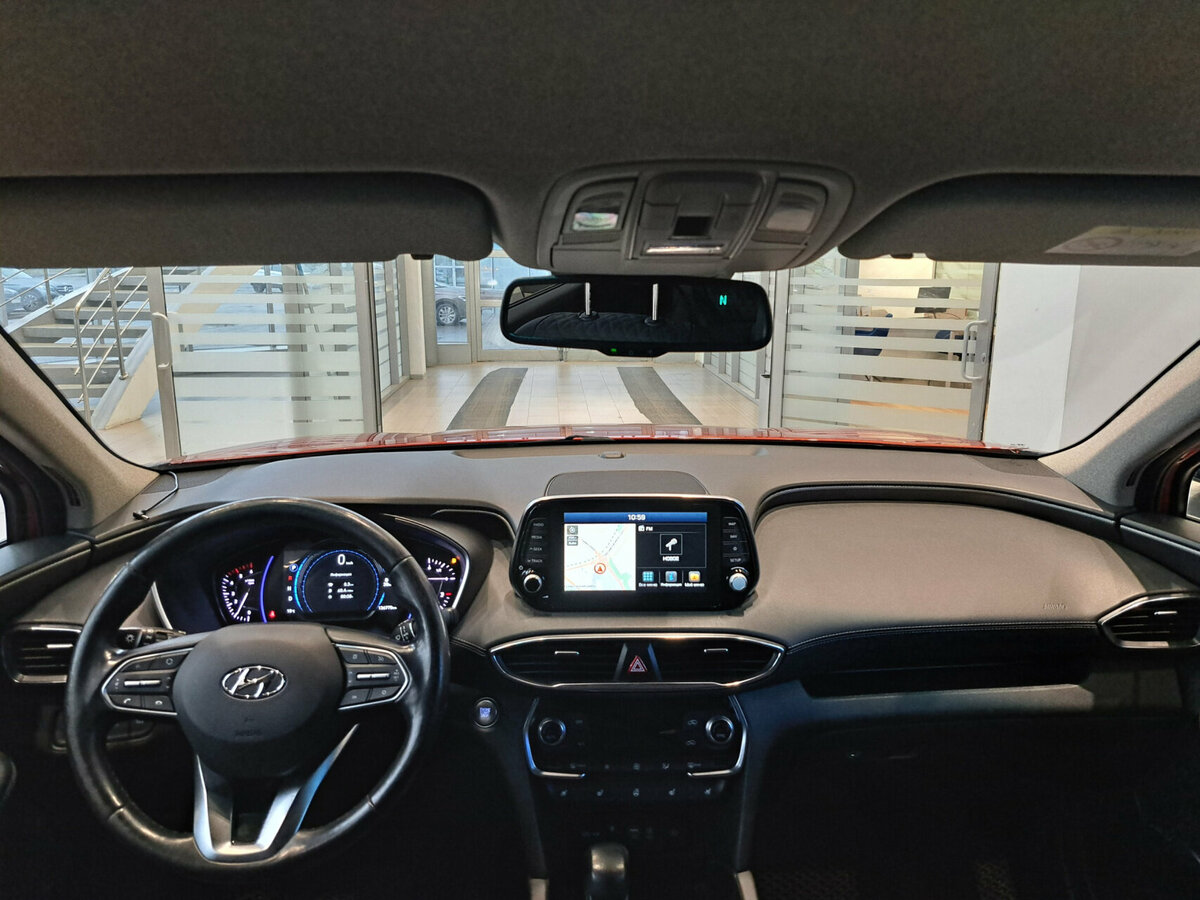 Hyundai Santa Fe с пробегом — 2019 год. Фото: #13