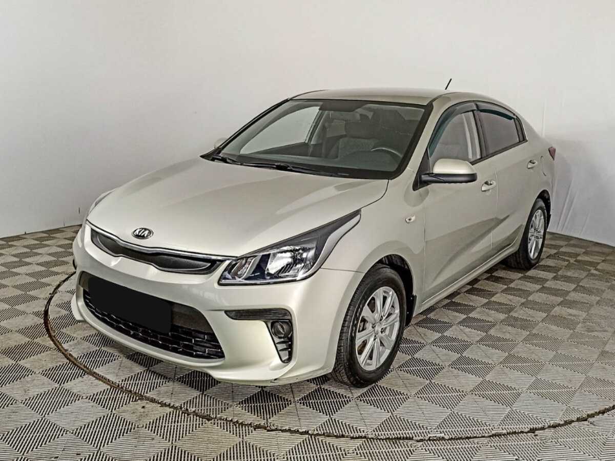 Kia Rio с пробегом — 2019 год. Посмотреть фото