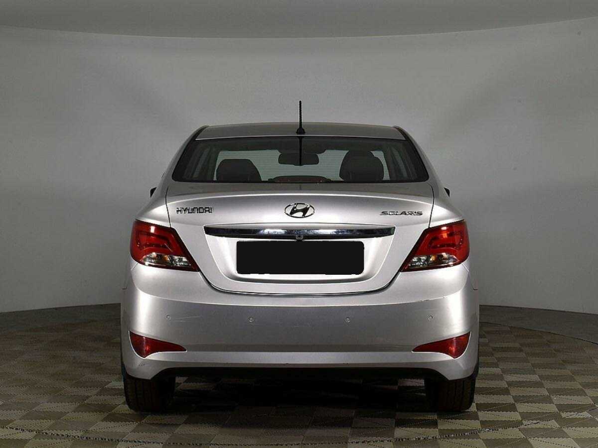 Hyundai Solaris с пробегом — 2015 год. Фото: #3