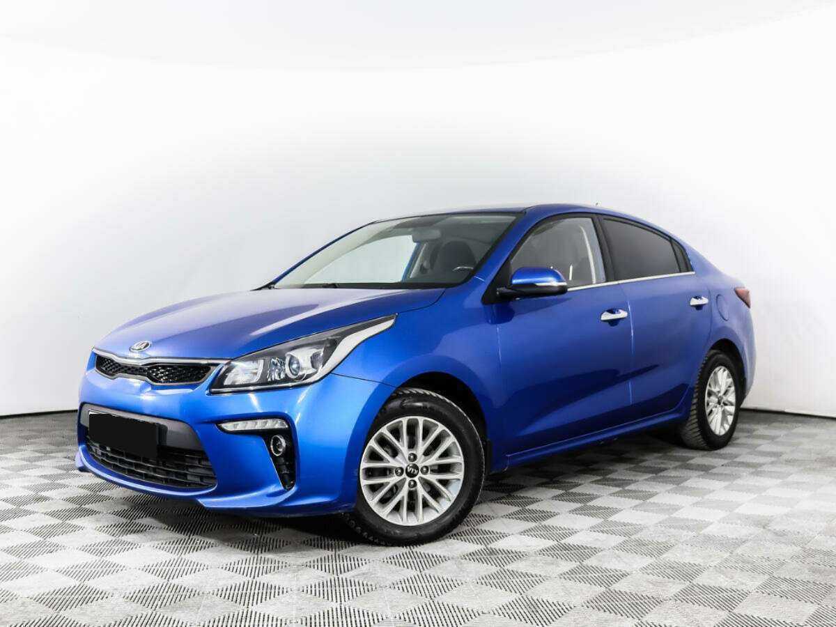 Kia Rio с пробегом — 2017 год. Посмотреть фото