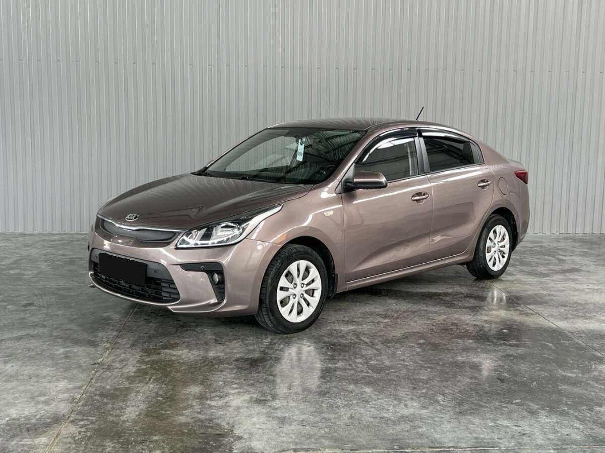 Kia Rio с пробегом — 2018 год. Посмотреть фото
