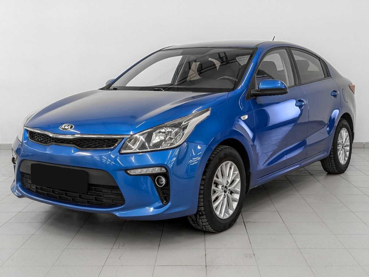 Kia Rio с пробегом — 2018 год. Посмотреть фото
