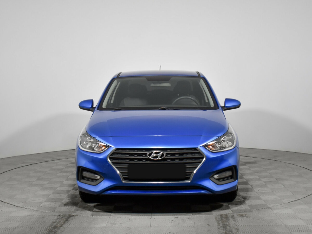 Hyundai Solaris с пробегом — 2017 год. Фото: #1
