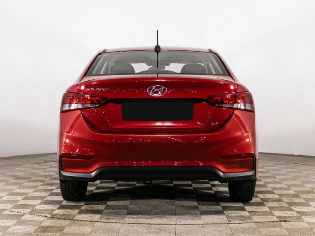 Hyundai Solaris с пробегом — 2019 год. Фото: #5