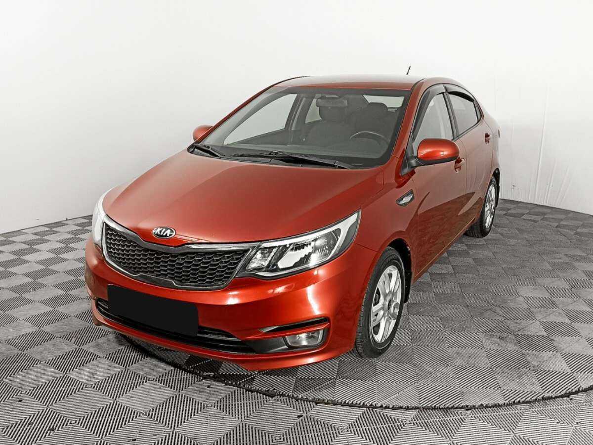 Kia Rio с пробегом — 2016 год. Посмотреть фото
