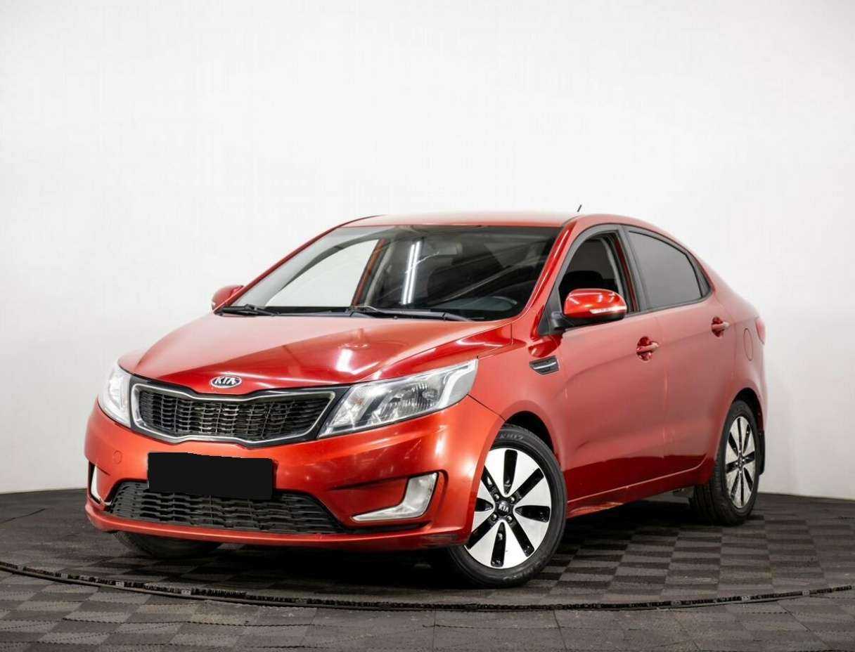 Kia Rio с пробегом — 2013 год. Посмотреть фото