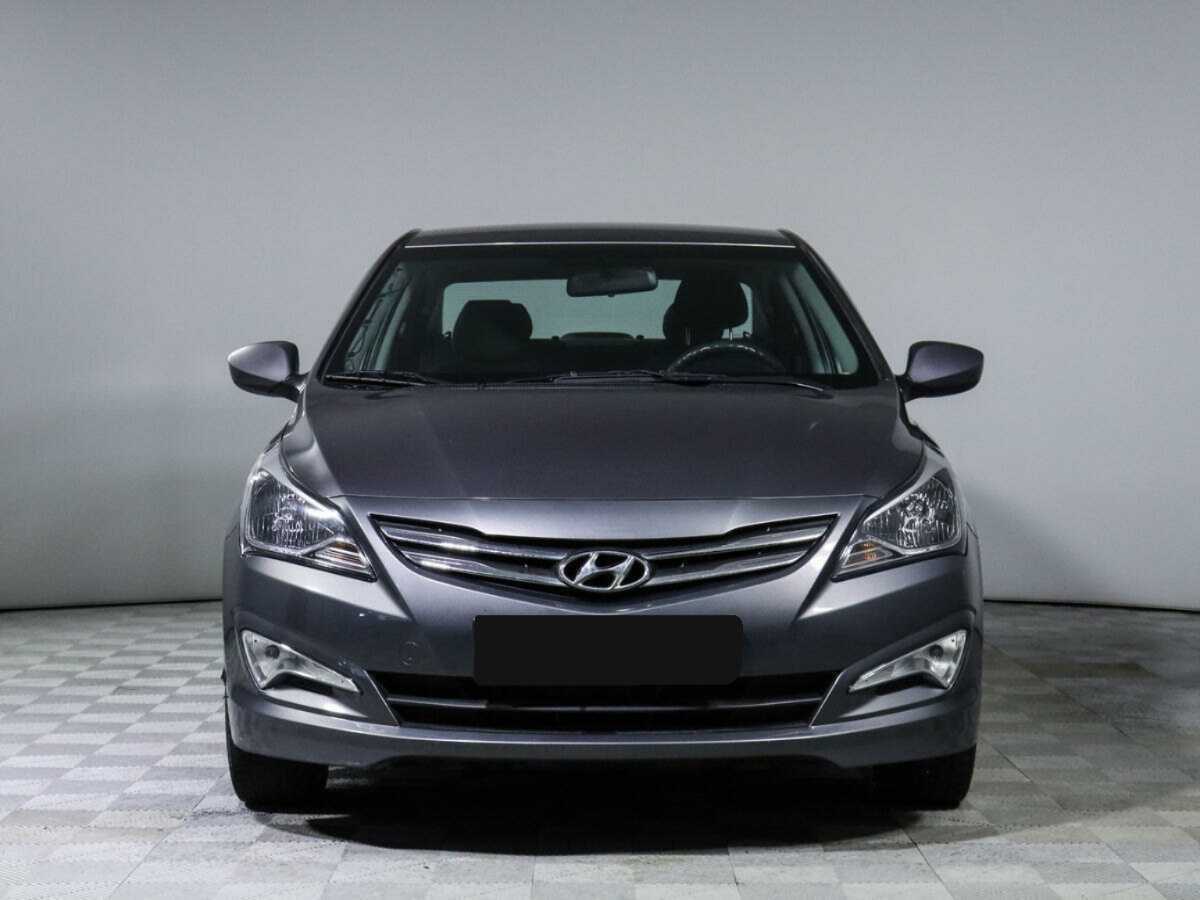 Hyundai Solaris с пробегом — 2016 год. Фото: #1