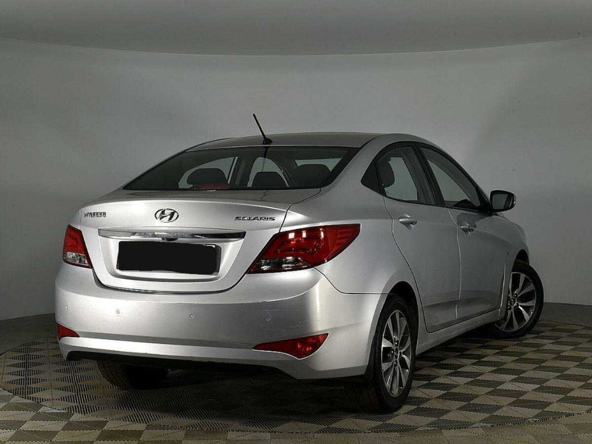 Hyundai Solaris с пробегом — 2015 год. Фото: #1