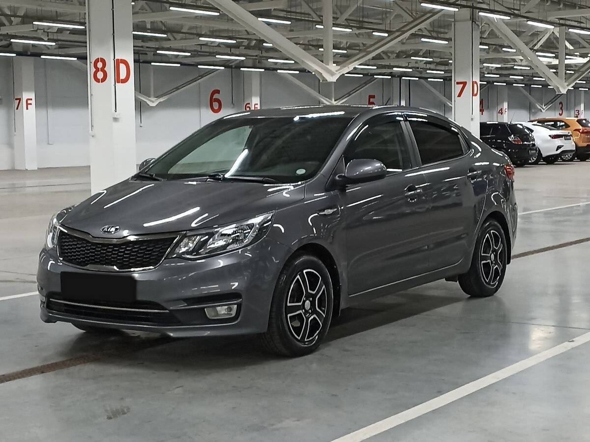 Kia Rio с пробегом — 2016 год. Фото: #0