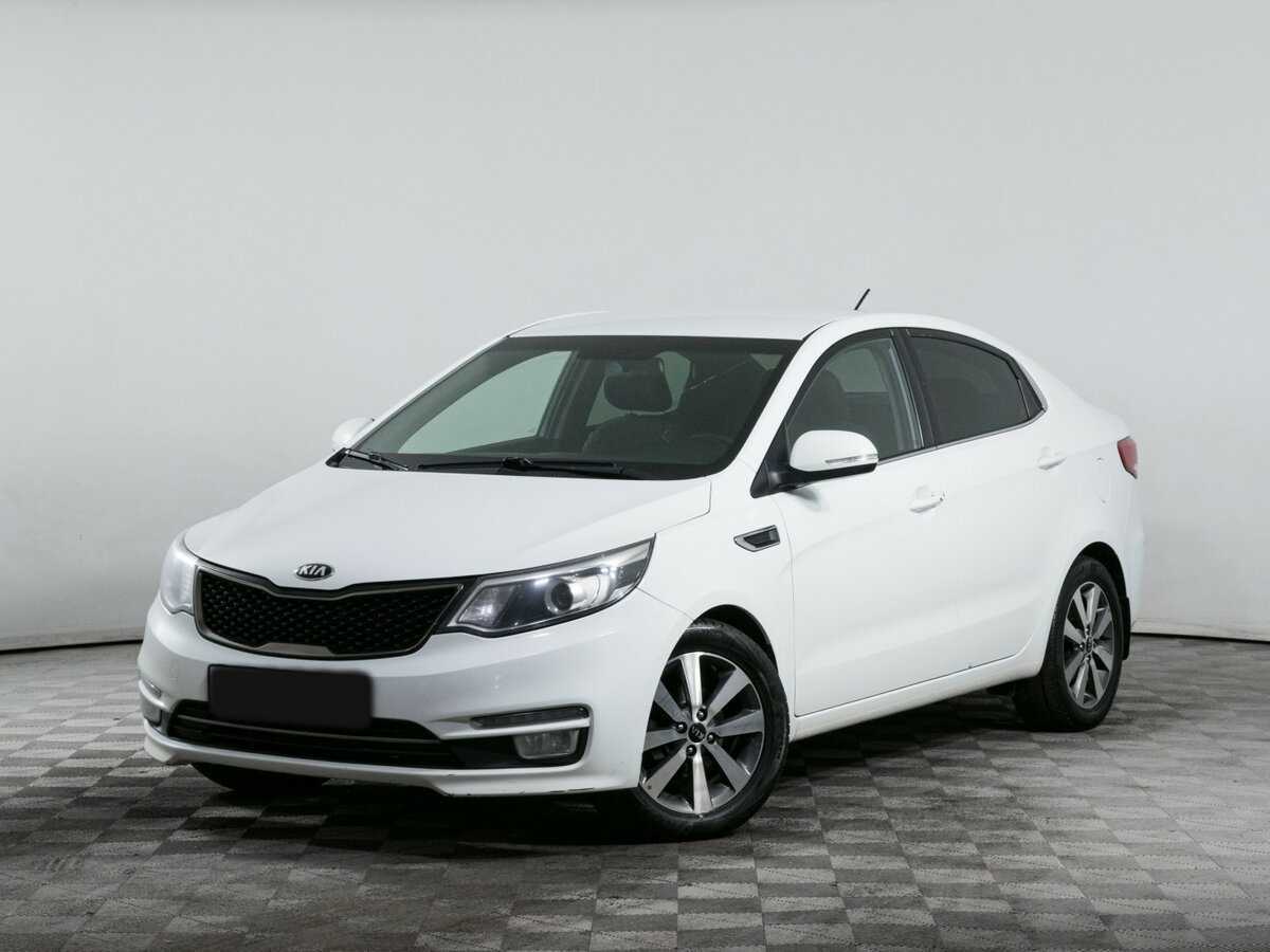 Kia Rio с пробегом — 2016 год. Фото: #0
