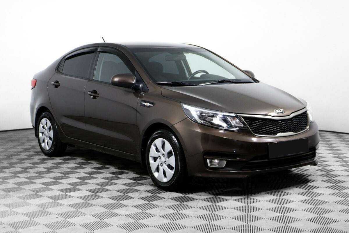 Kia Rio с пробегом — 2016 год. Фото: #2