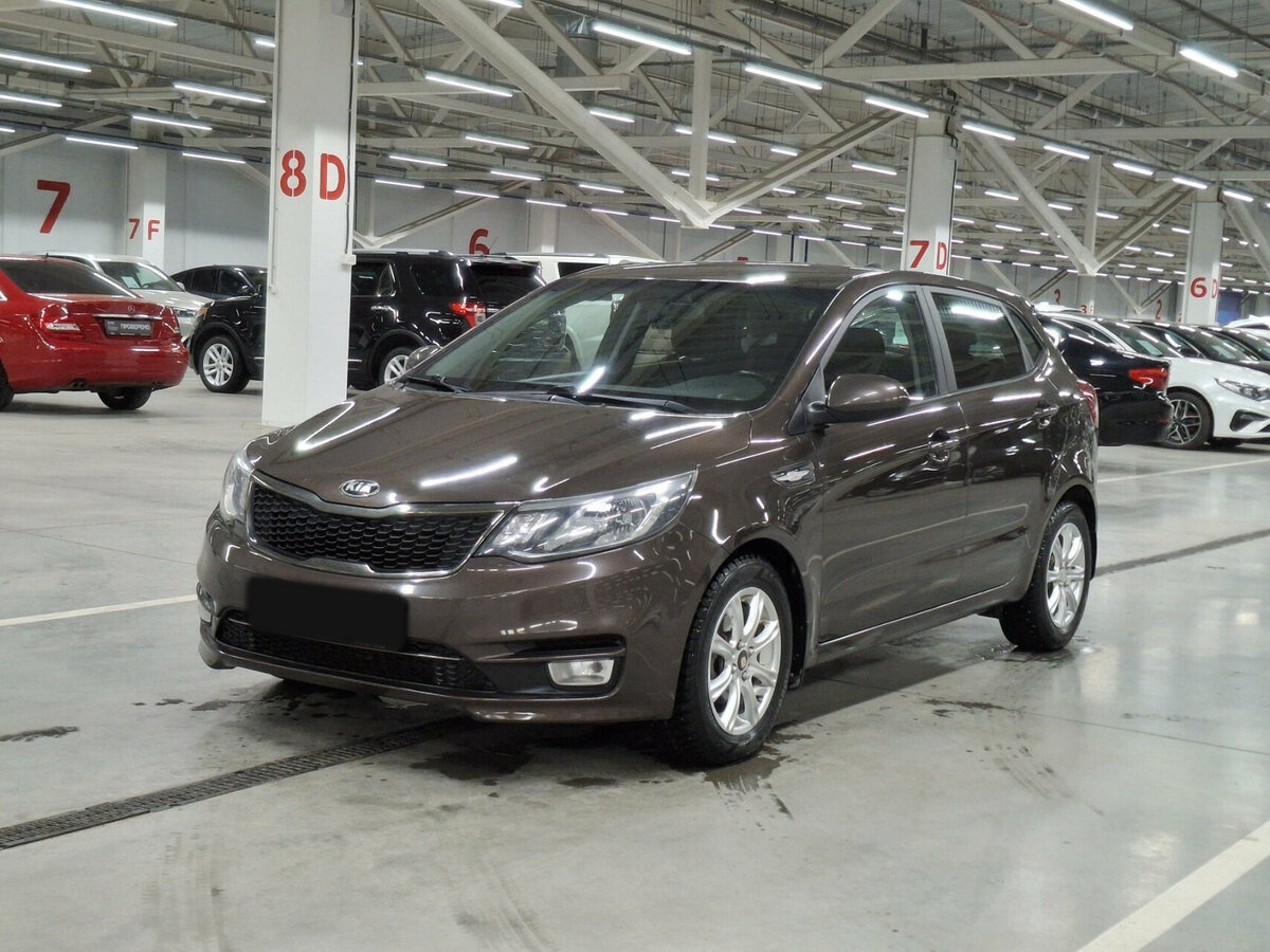 Kia Rio с пробегом — 2017 год. Посмотреть фото