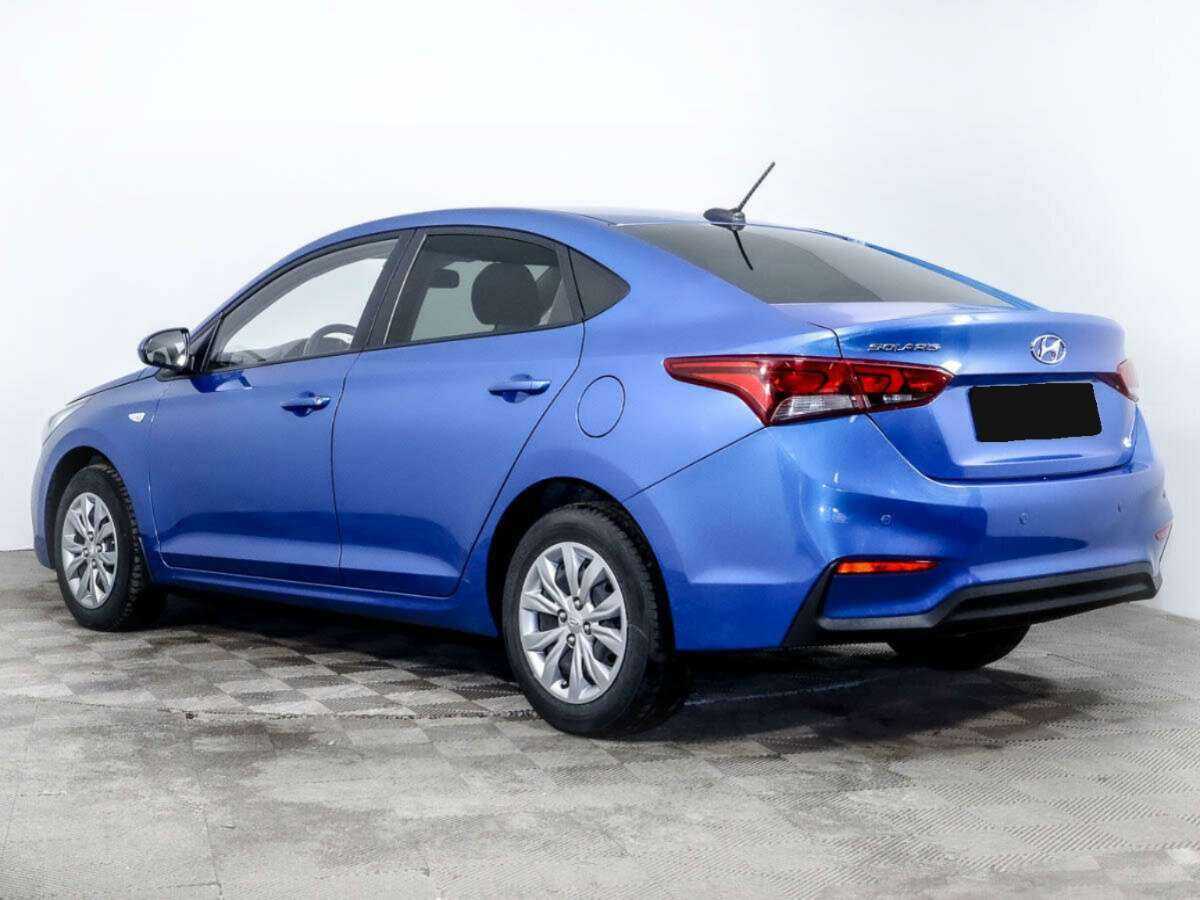 Hyundai Solaris с пробегом — 2019 год. Фото: #5