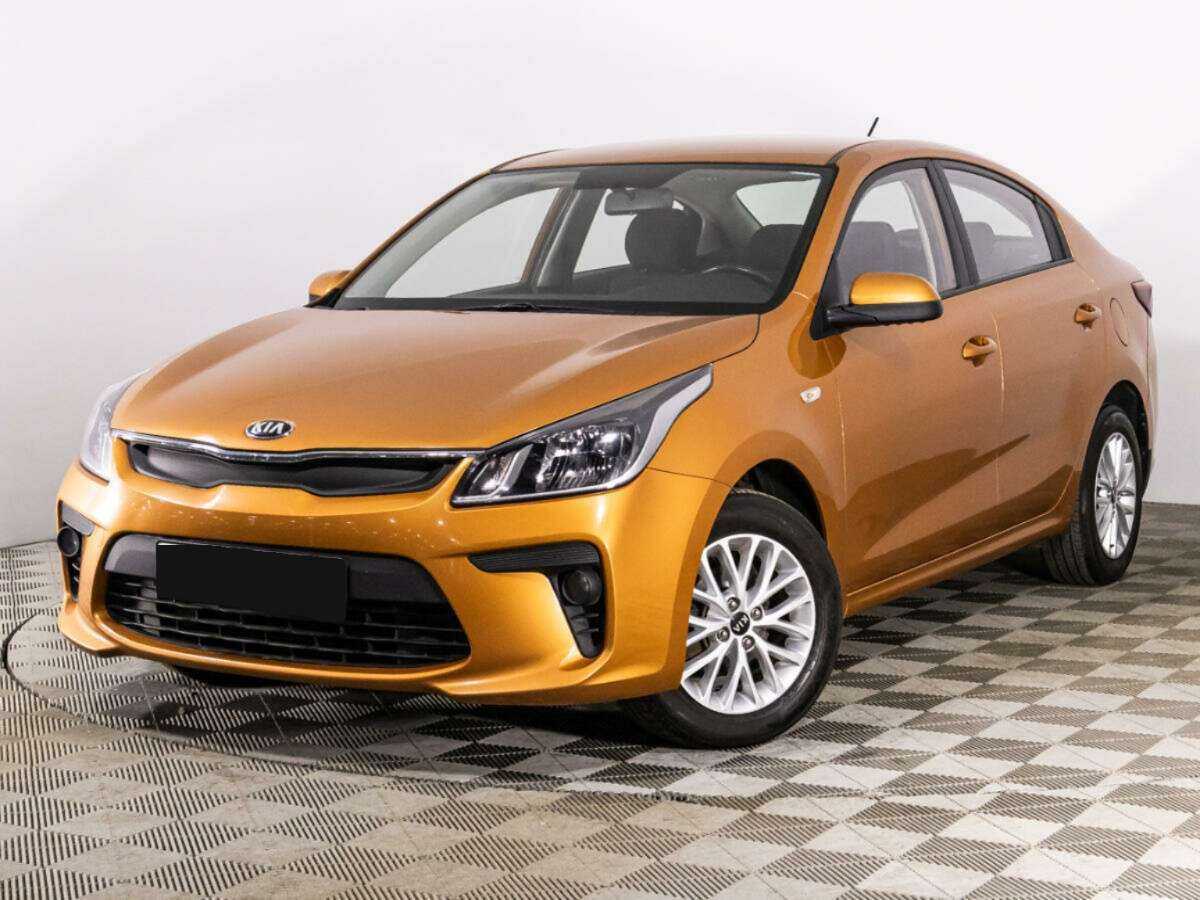 Kia Rio с пробегом — 2017 год. Посмотреть фото