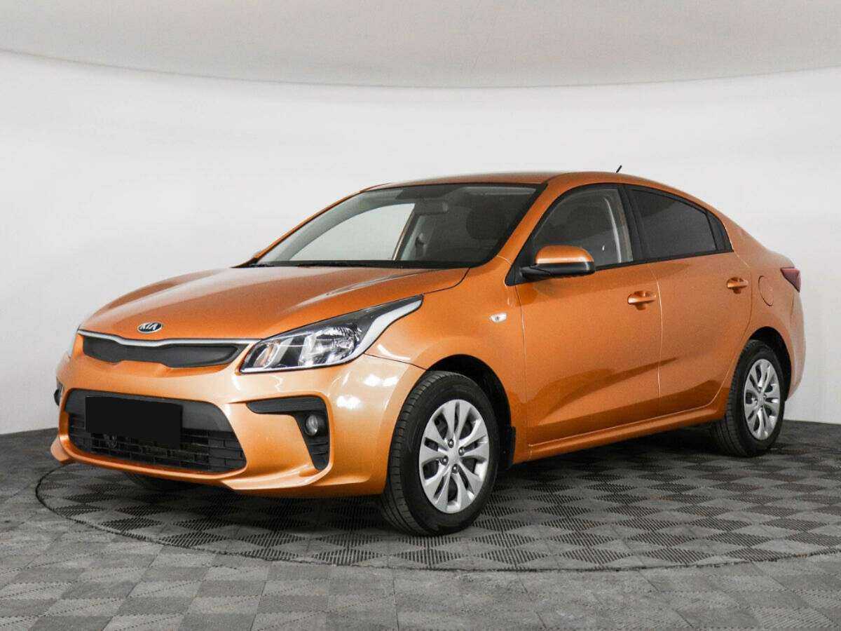 Kia Rio с пробегом — 2019 год. Посмотреть фото