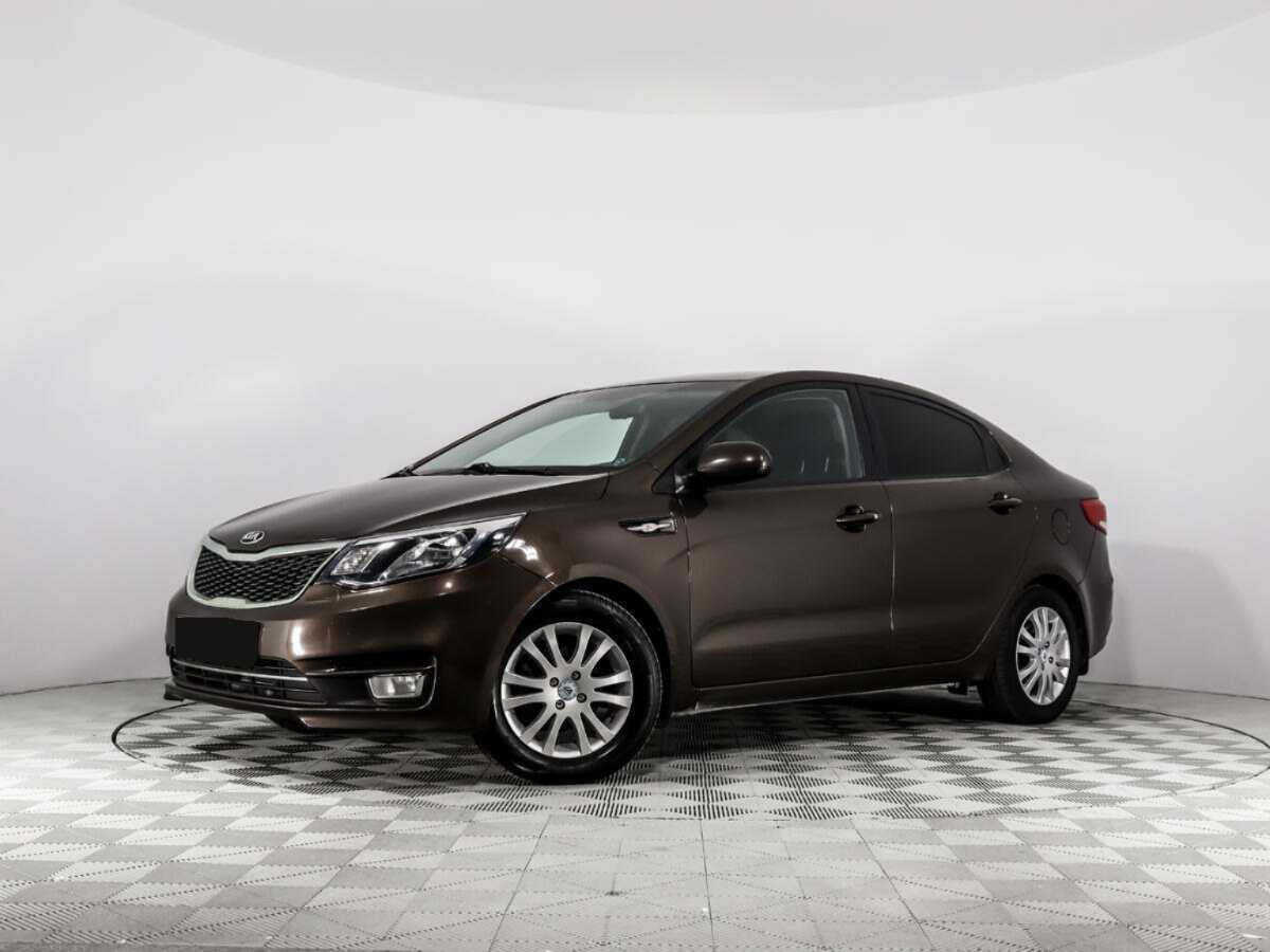 Kia Rio с пробегом — 2015 год. Посмотреть фото