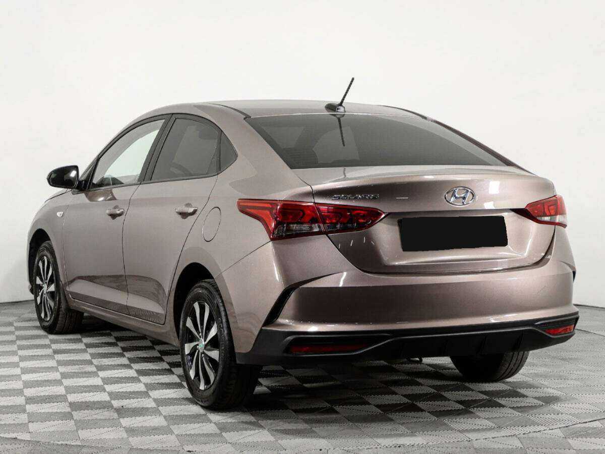 Hyundai Solaris с пробегом — 2020 год. Фото: #6