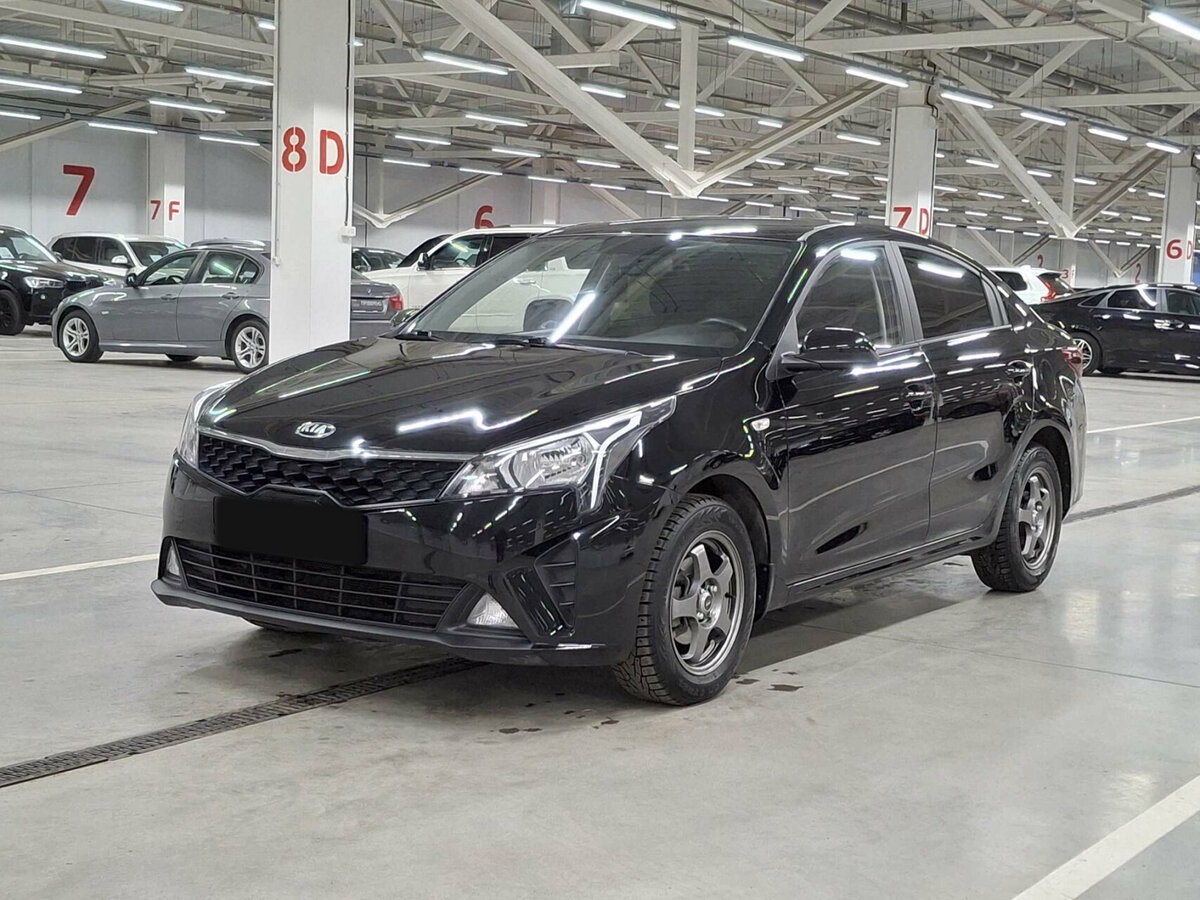 Kia Rio с пробегом — 2021 год. Посмотреть фото