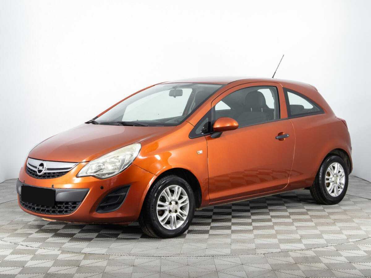Opel Corsa с пробегом — 2012 год. Фото: #0