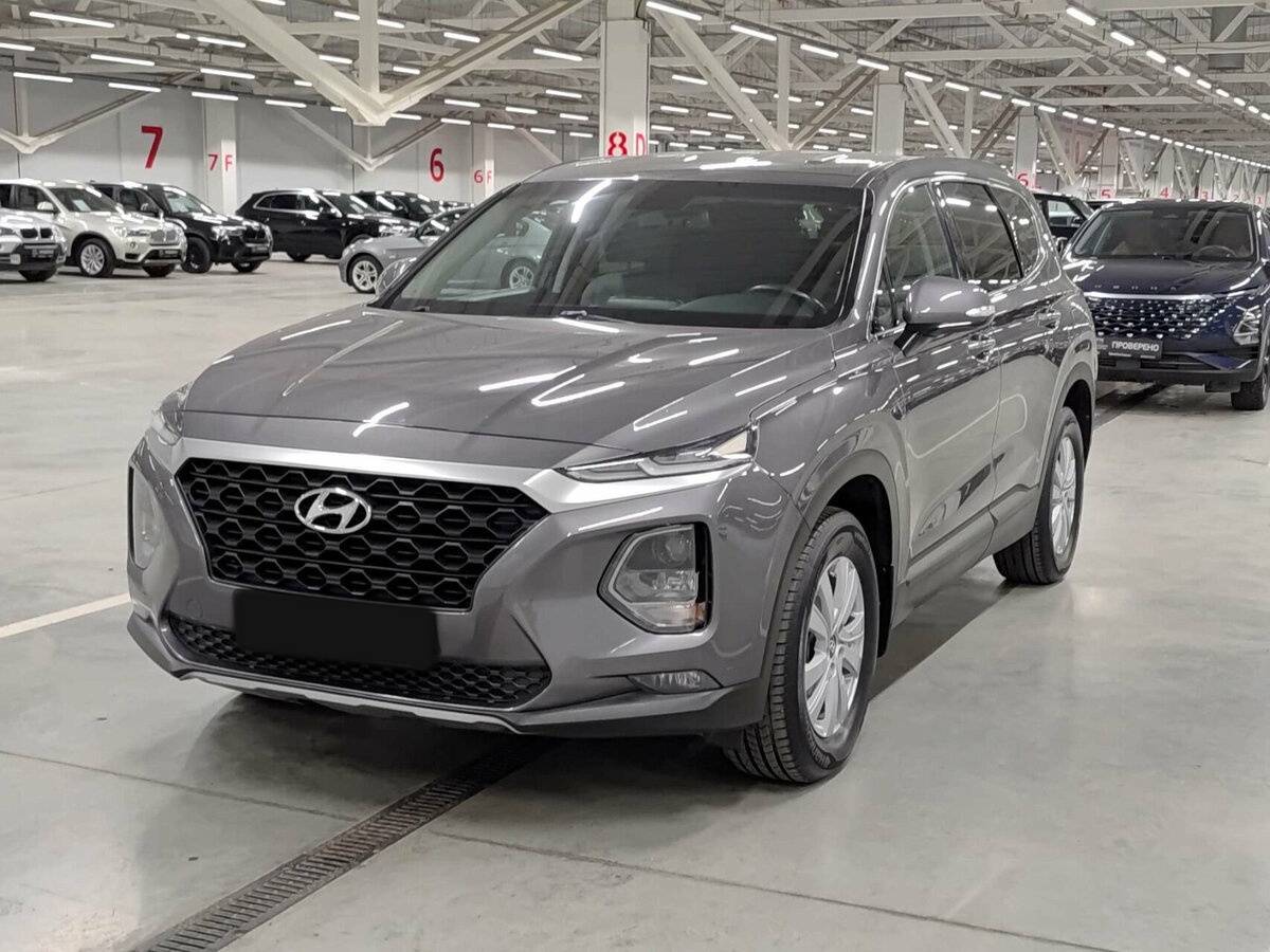 Hyundai Santa Fe с пробегом — 2019 год. Посмотреть фото