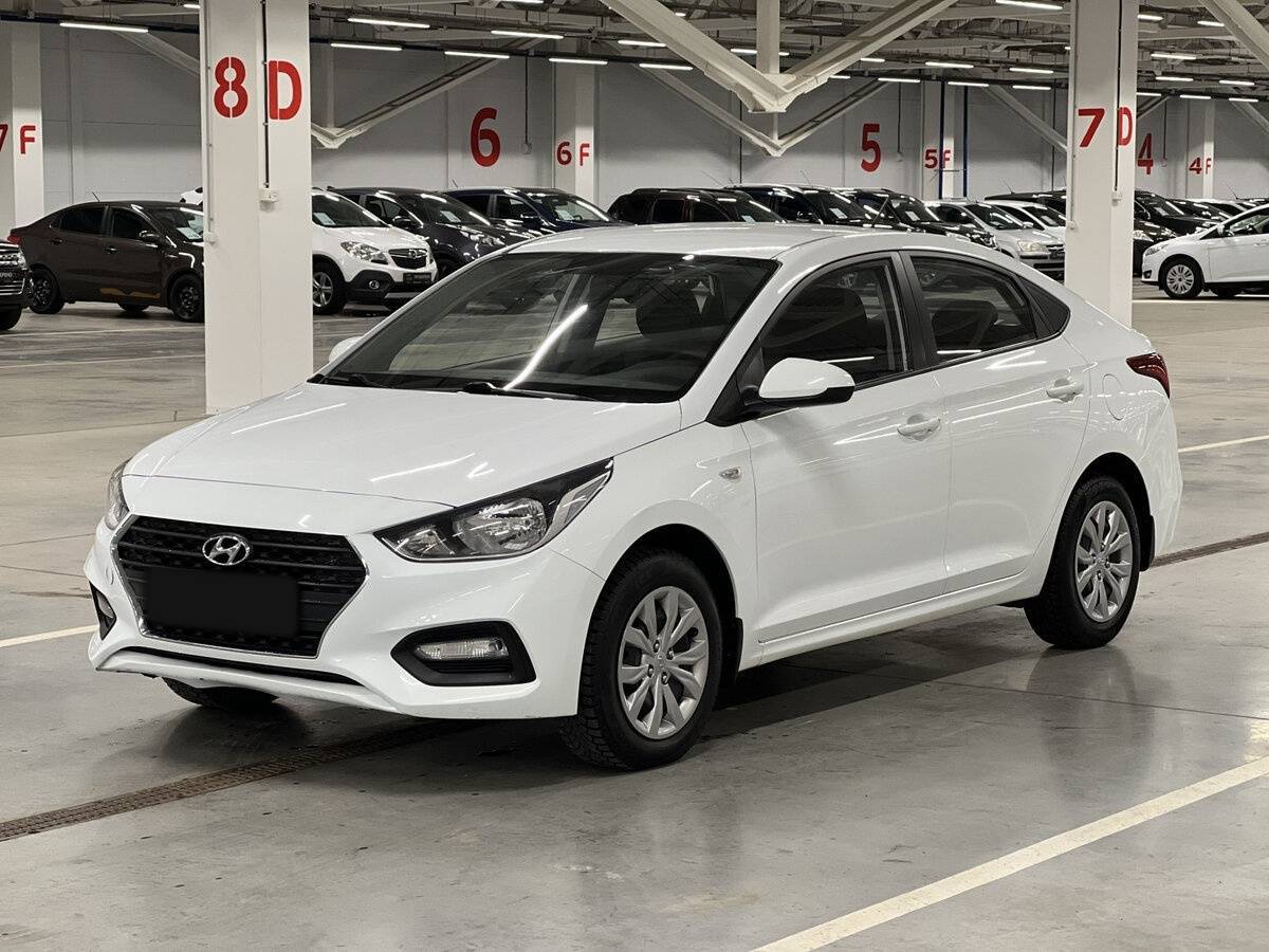 Hyundai Solaris с пробегом — 2019 год. Посмотреть фото