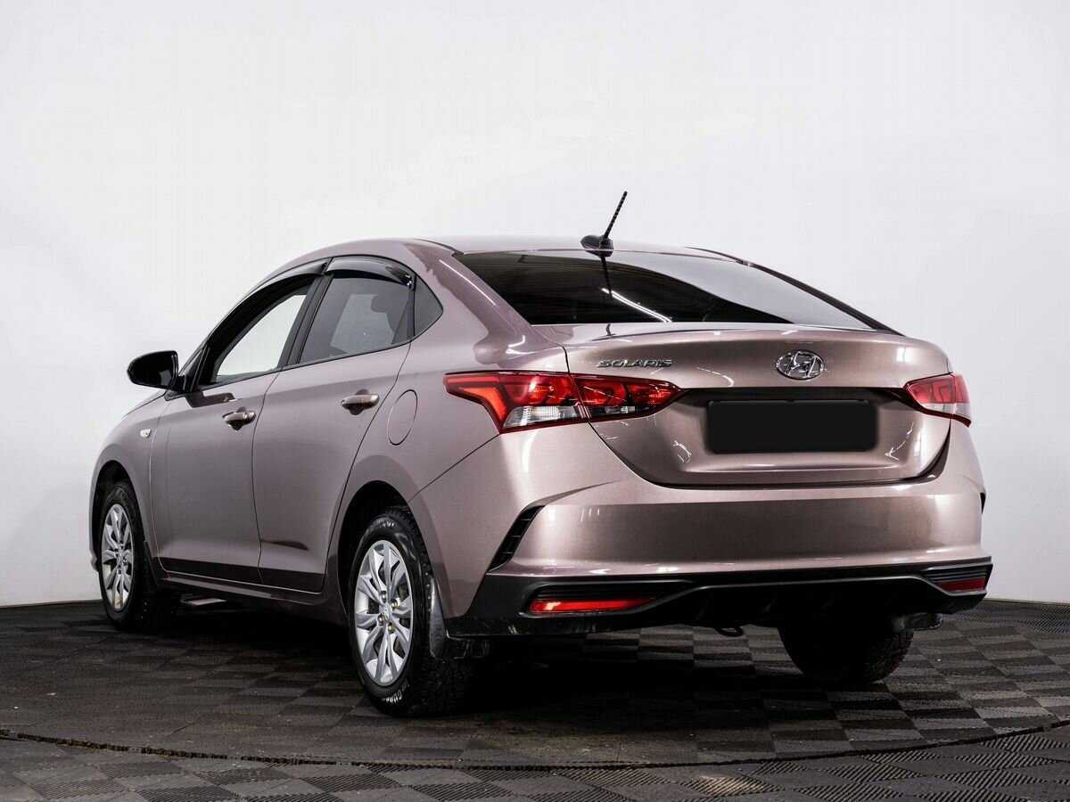 Hyundai Solaris с пробегом — 2020 год. Фото: #3