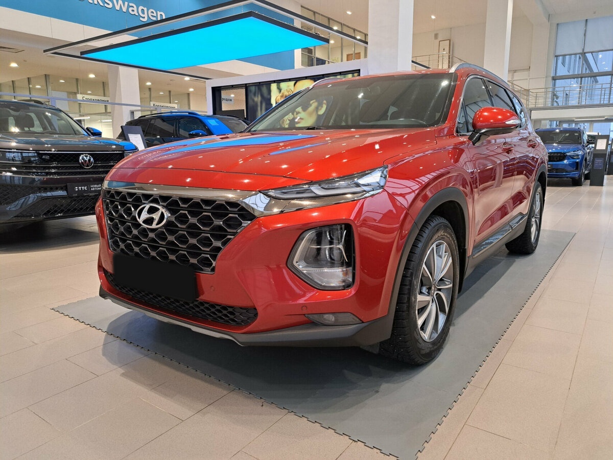 Hyundai Santa Fe с пробегом — 2019 год. Посмотреть фото