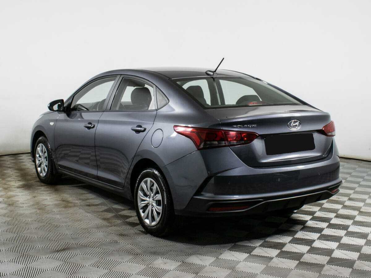 Hyundai Solaris с пробегом — 2021 год. Фото: #5