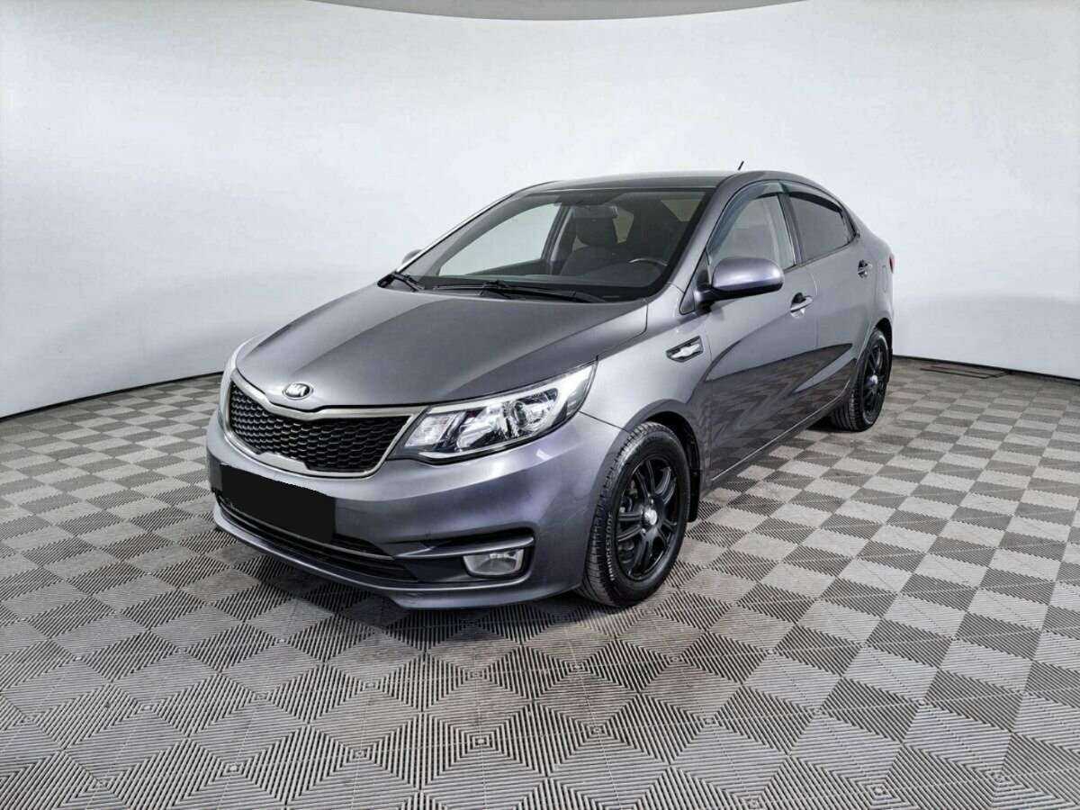 Kia Rio с пробегом — 2017 год. Посмотреть фото