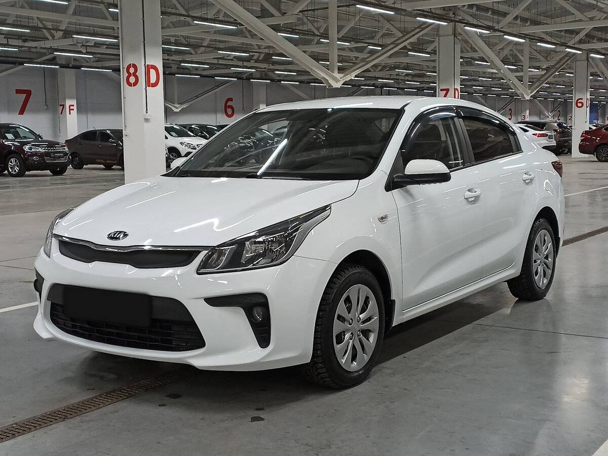 Kia Rio с пробегом — 2019 год. Посмотреть фото