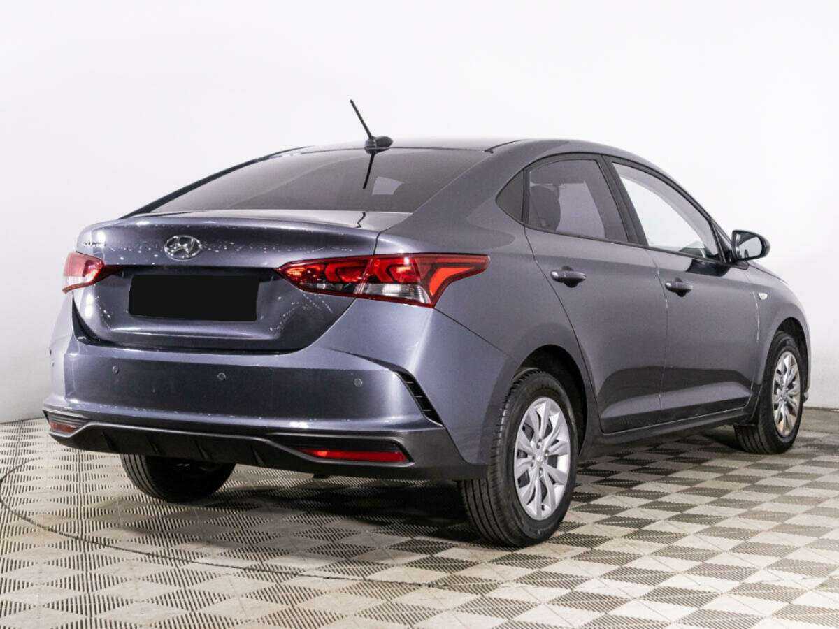 Hyundai Solaris с пробегом — 2021 год. Фото: #4