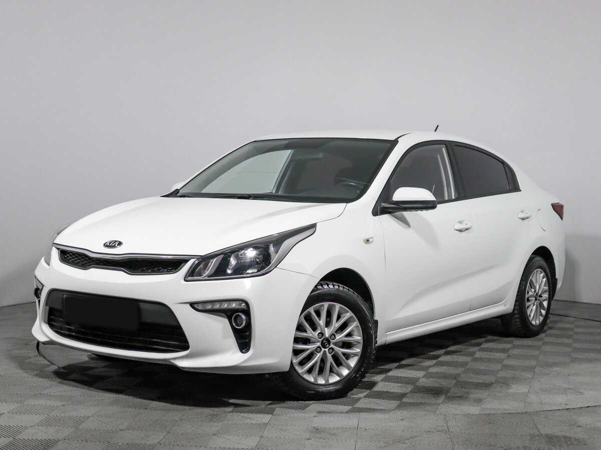 Kia Rio с пробегом — 2018 год. Посмотреть фото